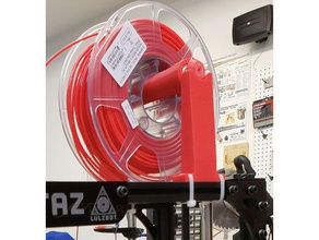 support de bobine taz imprimantes 3d pièces filament lulzbot 3d print model - Mito3D