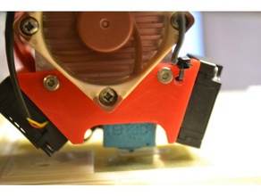 dual 30mm blower layer fan bracket titan aero 3d printer parts 30 mm d-bot part cooling partcooling 3d print model - Mito3D