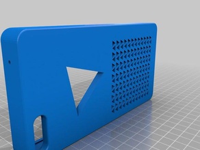 razer phone heat ventilation casing mobile heatsink phonecase 3d print model - Mito3D