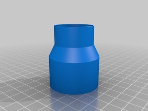 bottel narghilè adattatore parti personalizzato 3d print model - Mito3D