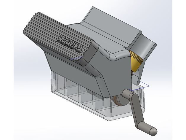 working v8 engine engineering 3d printer edited 3D print model - Mito3D