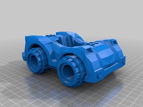 lego car 2 diy 3d print model - Mito3D