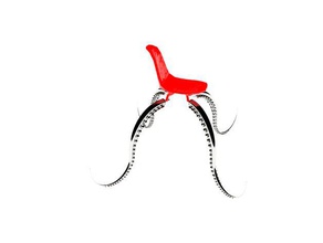 cadeira de polvo pernas modelo móveis criatura híbrido escultura 3d print model - Mito3D