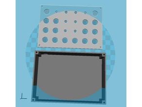 midi controller case electronics arduino button diy potentiometer 3d print model - Mito3D
