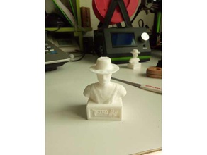 terence hill bust remake sculptures art cinema cowboy don matteo girotti mario 3d print model - Mito3D