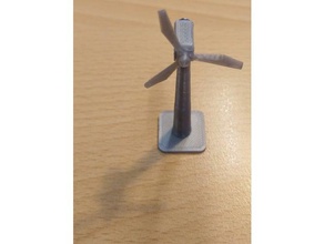 wind turbine windkraftwerk Gebäude Strukturen Kraftwerk kleine Windkraftanlage vertikale wind-turbine wind-Kraftwerk 3d print model - Mito3D