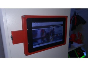 waveshare de montaje pantalla 10 pulgadas 3d la impresora accesorios cuadro monte 3d print model - Mito3D