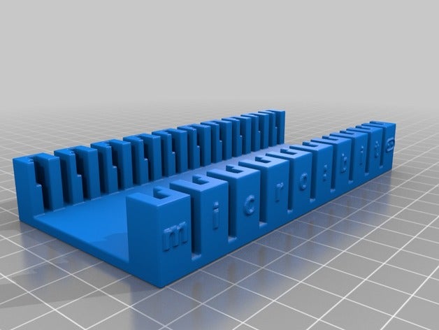 microbit titular de la 10 aprendizaje organización scienceoxford 3D print model - Mito3D