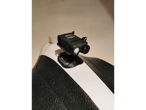 parrot discoteca mobius supporto rc i veicoli di montaggio videocamera drone fotocamera 3d print model - Mito3D