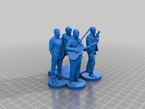 homme 001 004 sculptures 3d print model - Mito3D