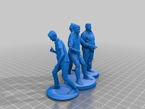 homme 009 012 sculptures 3d print model - Mito3D