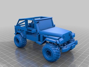 jeep trailcat veicoli 3d print model - Mito3D