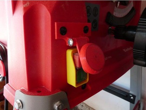 einhell table-saw emergency stop button machine tools woodworking 3d print model - Mito3D