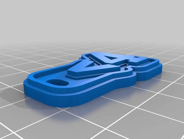 sams chaveiro andor que quer seja chaveiros personalizado 3D print model - Mito3D