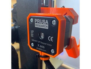 original prusa i3 mk3 x-axis motor cable strain relief 3d printer accessories 3d print model - Mito3D