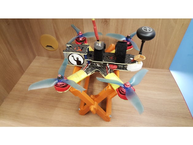 pad-racing-Drohnen-150-300mm rc Fahrzeuge Drohnen-racing starten Launchpad launcher 3D print model - Mito3D