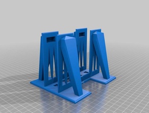 notebook stand verticale computer arbeitsplatz portatile piedistallo titolare supporto per risparmiare spazio toshiba del vertikal luogo di lavoro 3d print model - Mito3D