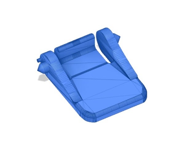logitech desktop ex110 tastiera piedi di sostituzione parti 3D print model - Mito3D
