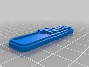 name neo keychains customized 3d print model - Mito3D
