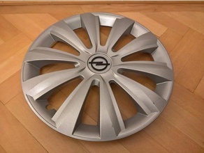 opel wheel hub cap badge automotive 3d print model - Mito3D