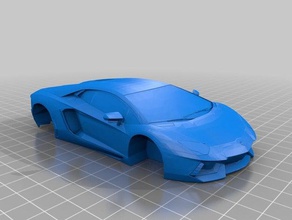 lamborghini automobile 3d print model - Mito3D