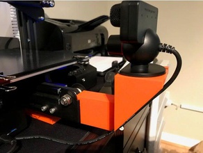 playstation kamera mount creality ender-3 3 d yazıcı aksesuarlar ender 3d print model - Mito3D