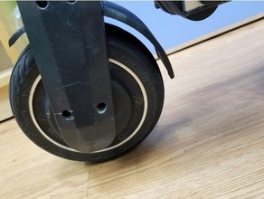 karbon scooter çamurluk 3d baskı 3d print model - Mito3D