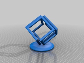 silicon graphics sgi infinity cube art 3d print model - Mito3D