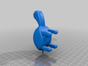 pt-tartaruga sculture animali modello turdle 3d print model - Mito3D