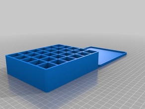 my customizedbox simple fullybox tool holders boxes 3d print model - Mito3D