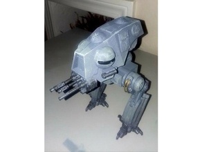 star wars at-st walker vehicles battle hoth empire galactic legion nsfw science fiction scifi scout transport space spaceship starwars 3d print model - Mito3D