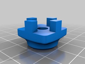 20x20 profile corner foot 3d printer parts 3d print model - Mito3D