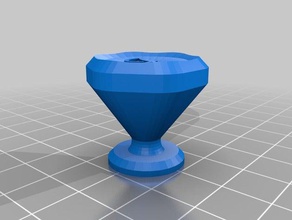 my customized customizer knob factory style parts 3d print model - Mito3D