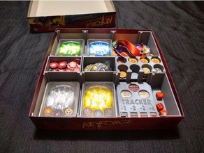 keyforge çekirdek kutusu yerleştirin oyuncaklar oyunlar 3d print model - Mito3D