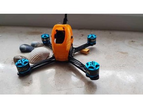 amaxinno x3 x25x2 pod hobby 3 pollici amaxshop copter fpv fpvpod racer racing treppiede 3d print model - Mito3D