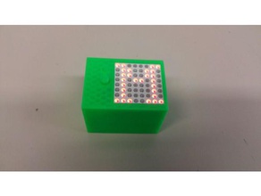 buchstaben w&uumlrfel letter dice arduino battery boardgame electronics elektronik letters microcontroller 3d print model - Mito3D