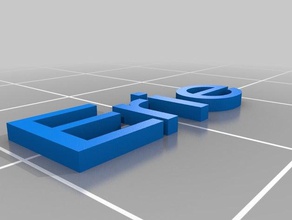 erie işaret işaretler logoları 3d print model - Mito3D
