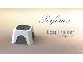 egg pricker -perforazi Küche Essen design eggpricker eier eierpicker eierpikser gadget kche tool 3d print model - Mito3D