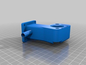 lawnmower airfilter neck replacement parts 3d print model - Mito3D