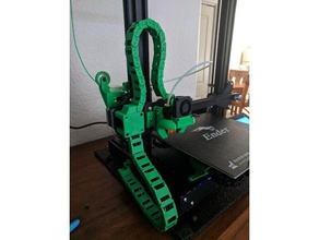 ender-3 gantry mounted cable chain 3d printer accessories nsfw 3d print model - Mito3D