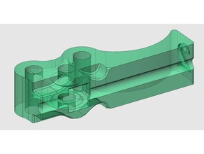 la pieza de bloqueo suite zesty ágil 3d impresora extrusoras 3d print model - Mito3D