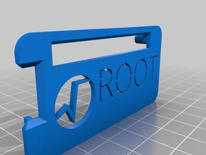 raíz de pi caso equipo 3d print model - Mito3D