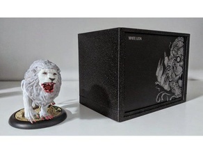 white lion kivot&oacutes sleeved theia series kingdom death monster 3d printing deck box kdm system 3d print model - Mito3D