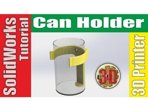 can holder tool holders & boxes 3d print model - Mito3D