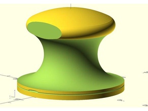 dauber hand tools Griff - Knopf Kennzeichnung kratzen Stempel Stopfer 3d print model - Mito3D