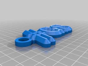 mi nombre personalizado llavero organización 3d print model - Mito3D