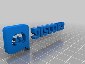 la discorde logo jeux 3d print model - Mito3D