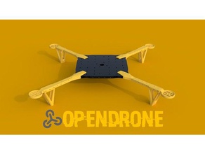 opendrone hobby drohne multicopter multirotor quadcopter 3d print model - Mito3D