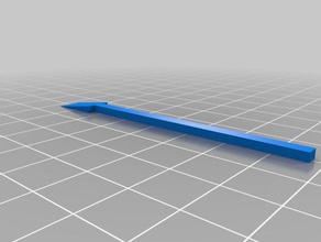 einfaches Flussmittel Lötpaste Spachtel - Elektronik das Löten tools 3d print model - Mito3D