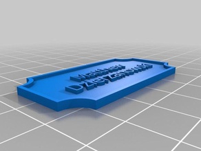 matthew dekor özelleştirilmiş 3d print model - Mito3D